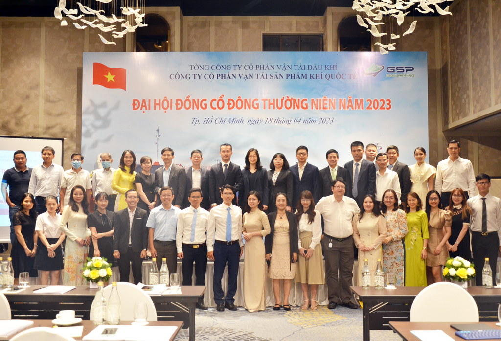 Gas Shipping tổ chức thành công Đại hội đồng Cổ đông thường niên năm 2023 & hoàn thành vượt mức các chỉ tiêu KH Quý 1/2023.